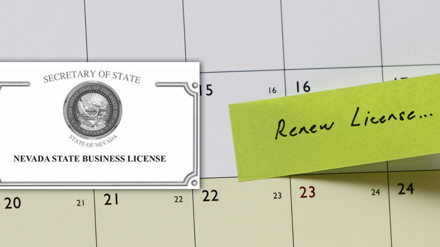 How to Renew a Business License in Nevada