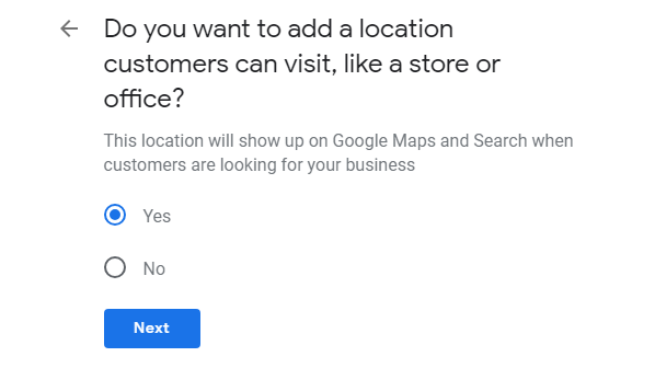bizguide add business on google add location