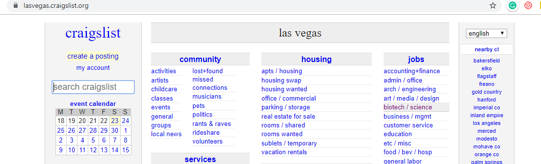 How to Create a Job Posting on Craigslist - Las Vegas ...